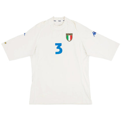 Italy Soccer Jersey Retro World Cup Away 2000 (Maldini #3) - World Jersey | Premium Football Kits, Retro Jerseys & Boots Shop
