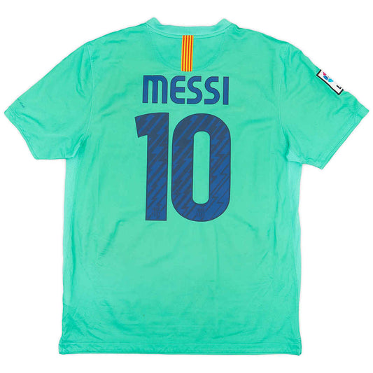 Barcelona Soccer Jersey Retro Away 2010/2011 (Messi #10) - World Jersey | Premium Football Kits, Retro Jerseys & Boots Shop