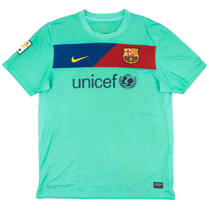 Barcelona Soccer Jersey Retro Away 2010/2011 (Messi #10) - World Jersey | Premium Football Kits, Retro Jerseys & Boots Shop