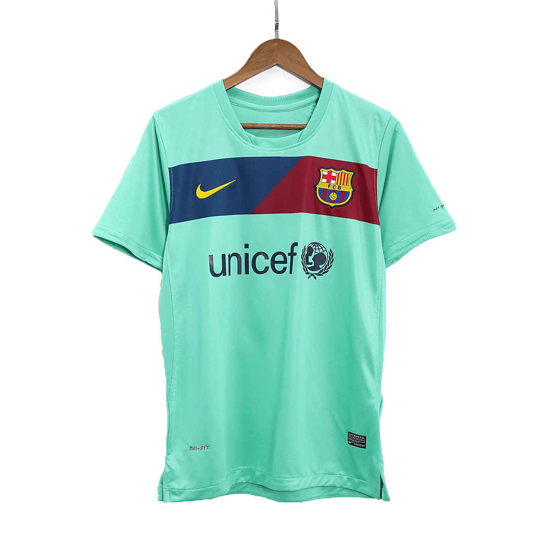 Barcelona Soccer Jersey Retro Away 2010/2011 (Messi #10) - World Jersey | Premium Football Kits, Retro Jerseys & Boots Shop