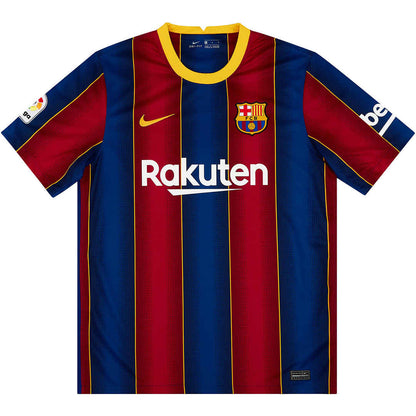 Barcelona Soccer Jersey Retro Home 2020/21 (Messi #10) - World Jersey | Premium Football Kits, Retro Jerseys & Boots Shop