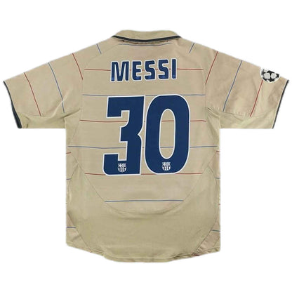 Barcelona Soccer Jersey Retro Away 2003/2005 (Messi #30) - World Jersey | Premium Football Kits, Retro Jerseys & Boots Shop
