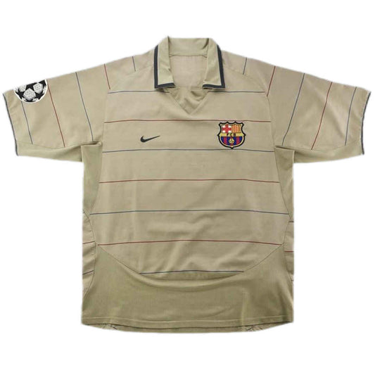 Barcelona Soccer Jersey Retro Away 2003/2005 (Messi #30) - World Jersey | Premium Football Kits, Retro Jerseys & Boots Shop