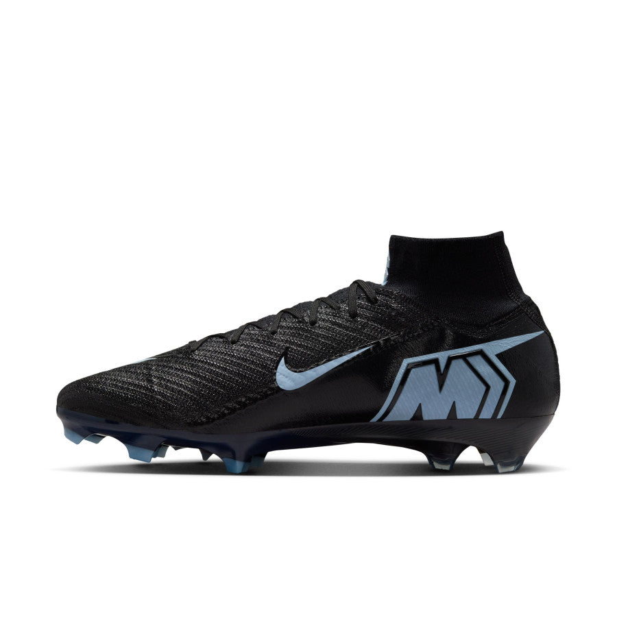 Nike Air Zoom Mercurial Superfly 10 Elite FG noir bleu
