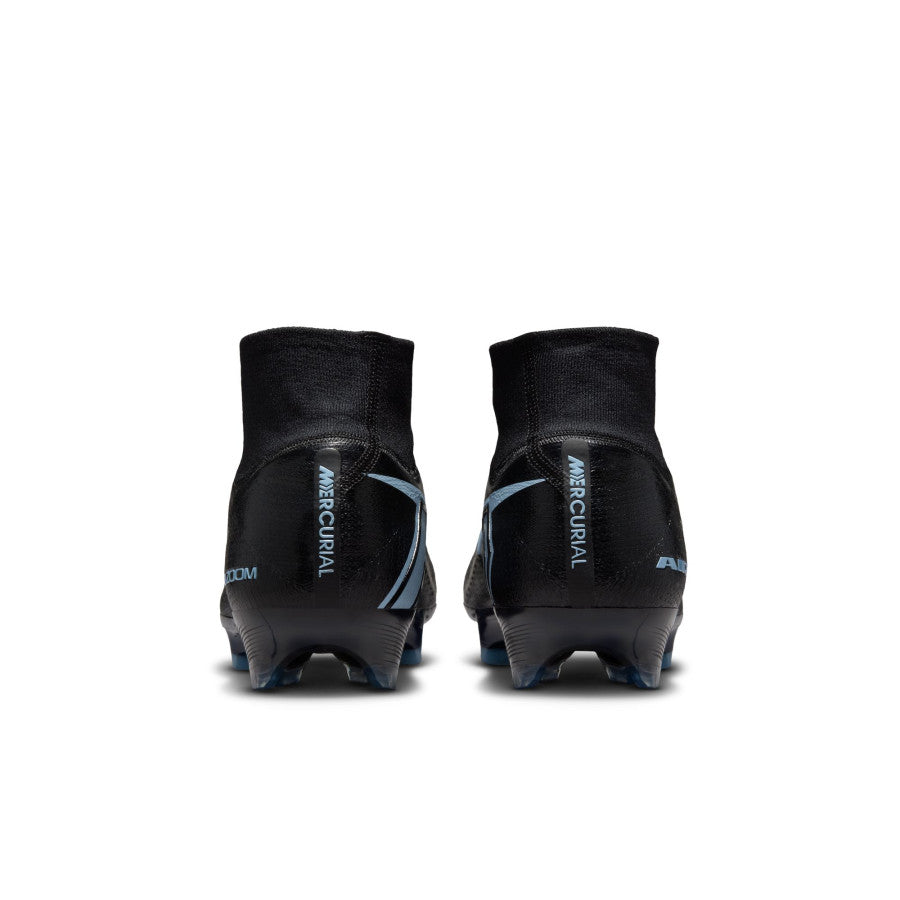 Nike Air Zoom Mercurial Superfly 10 Elite FG noir bleu