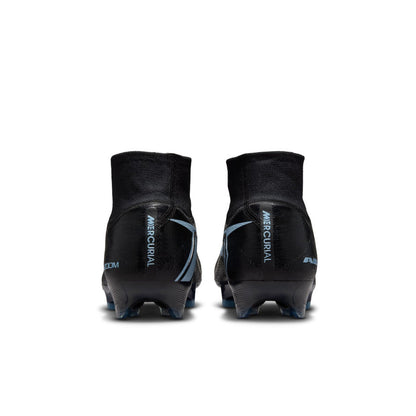Nike Air Zoom Mercurial Superfly 10 Elite FG noir bleu