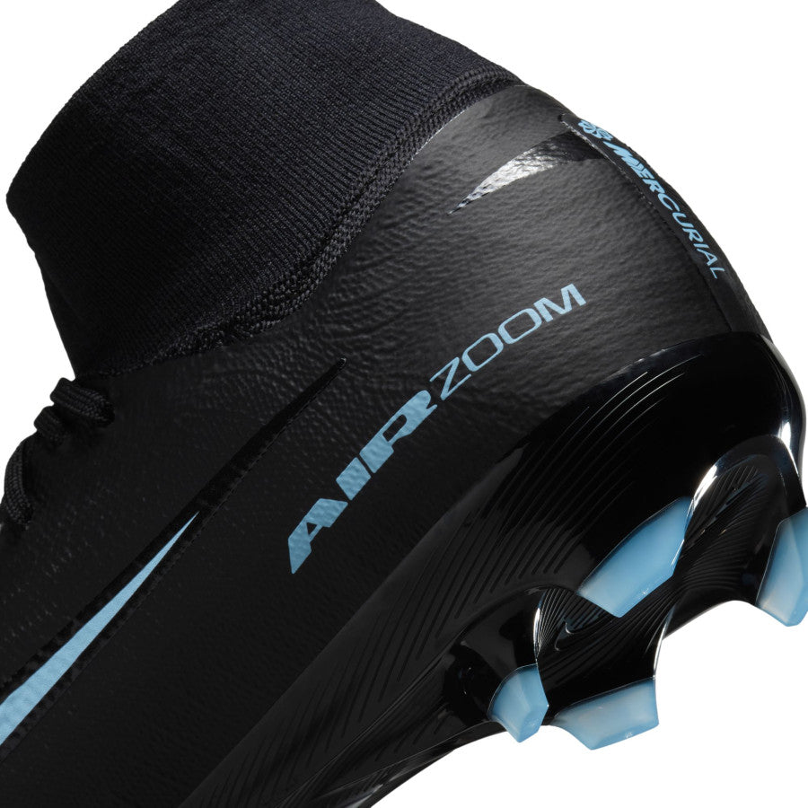 Nike Air Zoom Mercurial Superfly 10 Pro FG noir bleu