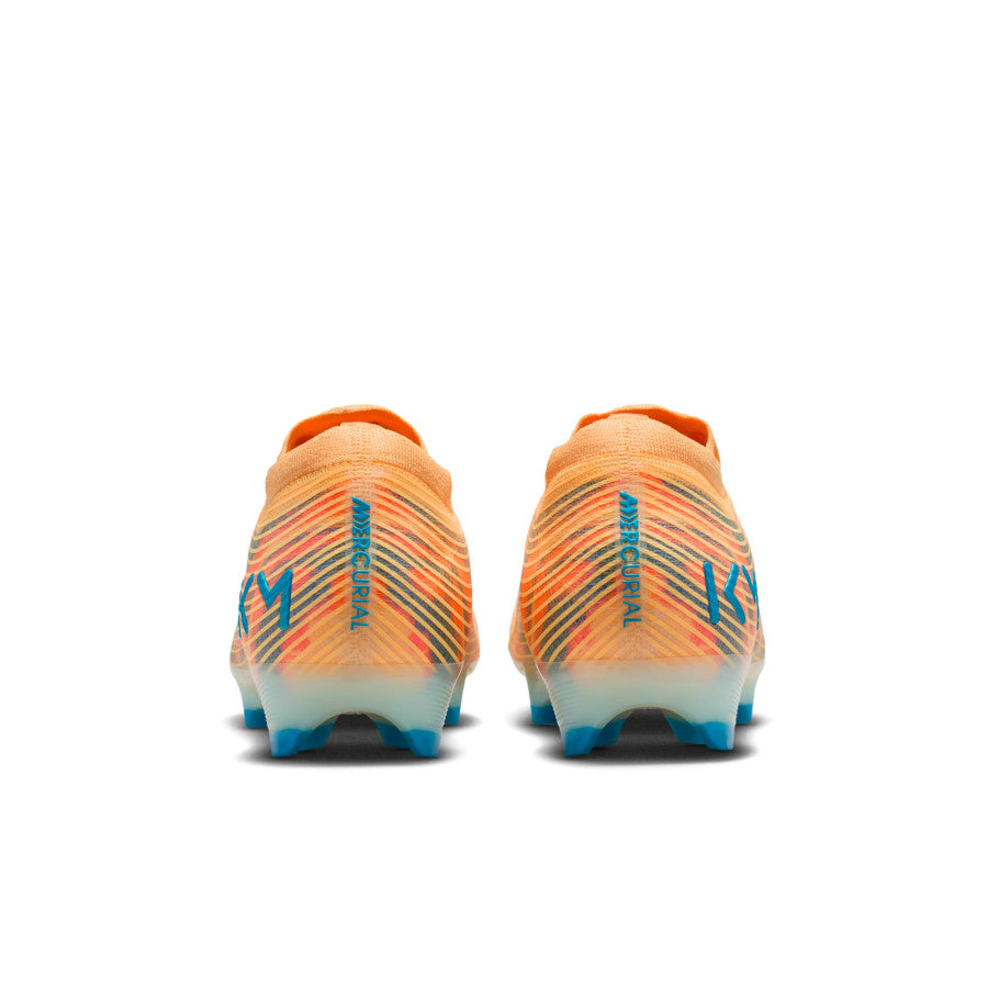 Nike Air Zoom Mercurial Vapor 16 Elite Mbappe FG orange bleu