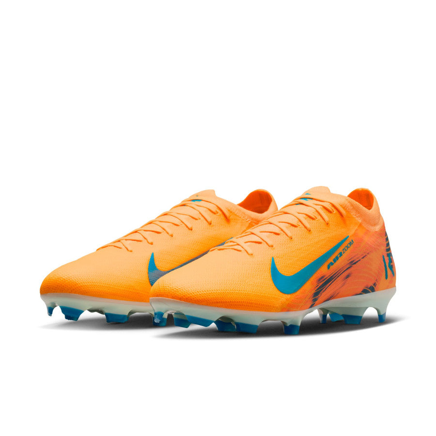 Nike Air Zoom Mercurial Vapor 16 Pro Mbappe FG orange bleu