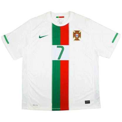 2010 Portugal Retro Away Soccer Jersey RONALDO #7