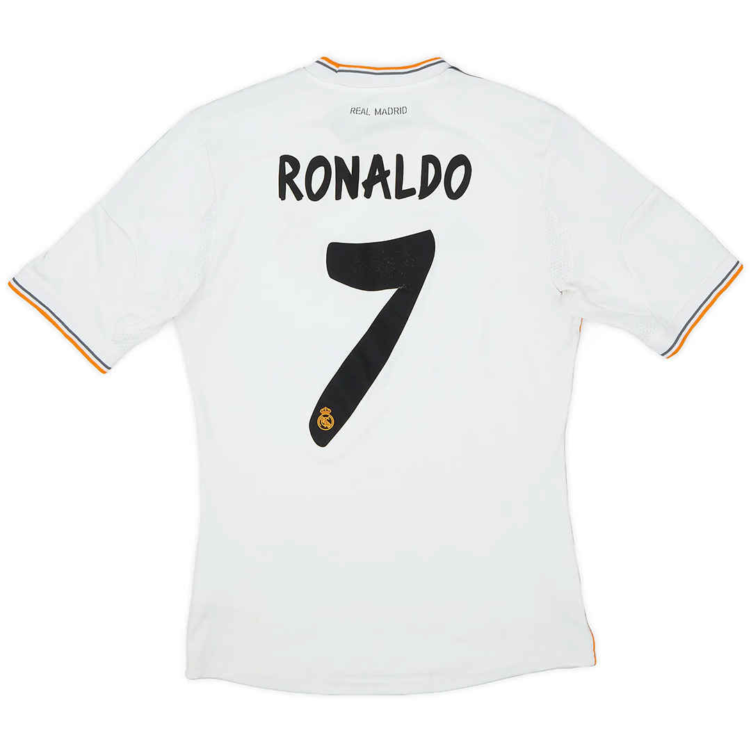 Real Madrid Soccer Jersey Retro Home 2013/2014 (RONALDO #7) - World Jersey | Premium Football Kits, Retro Jerseys & Boots Shop