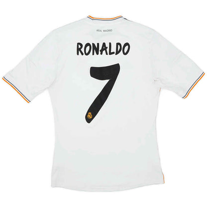 Real Madrid Soccer Jersey Retro Home 2013/2014 (RONALDO #7) - World Jersey | Premium Football Kits, Retro Jerseys & Boots Shop