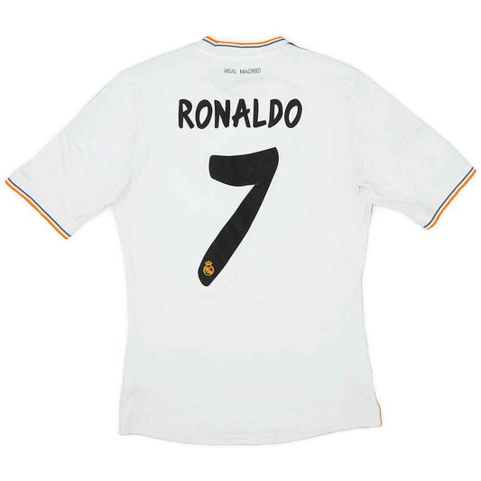 Real Madrid Soccer Jersey Retro Home 2013/2014 (RONALDO #7) - World Jersey | Premium Football Kits, Retro Jerseys & Boots Shop