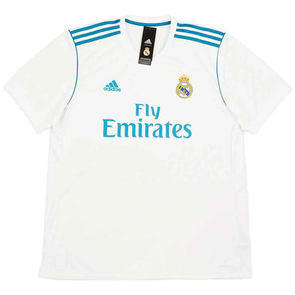 Real Madrid Soccer Jersey Retro Home 2017/2018 (Ronaldo #7)