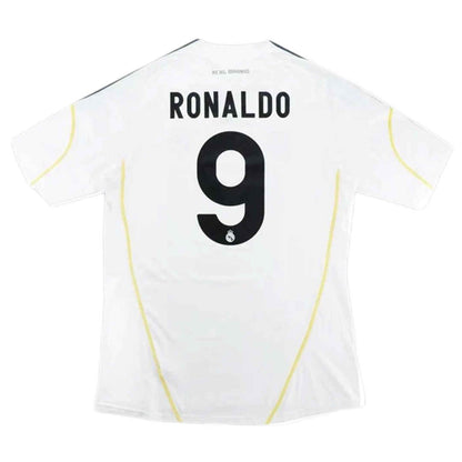 Real Madrid Soccer Jersey Retro Home 2009/2010 (Ronaldo #9) - World Jersey | Premium Football Kits, Retro Jerseys & Boots Shop