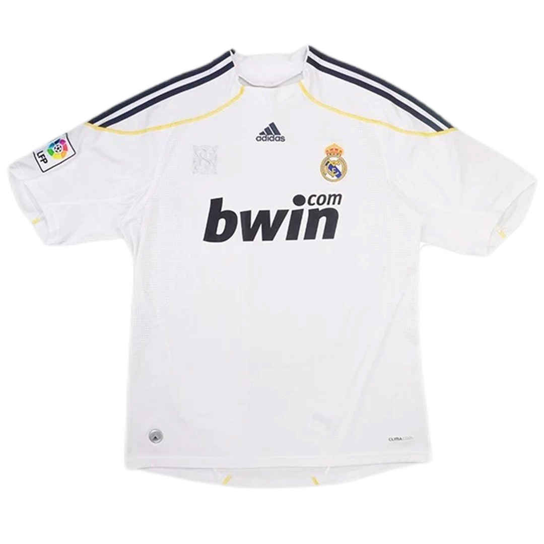 Real Madrid Soccer Jersey Retro Home 2009/2010 (Ronaldo #9) - World Jersey | Premium Football Kits, Retro Jerseys & Boots Shop