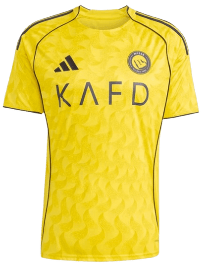 AL NASSR HOME SOCCER JERSEY 2025/26 - RONALDO #7 - Fan Version