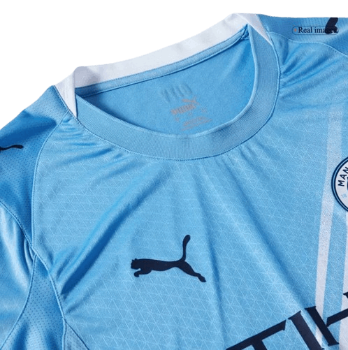 RODRIGO 16 MANCHESTER CITY HOME SOCCER JERSEY 2025/26 - PLAYER VERSION