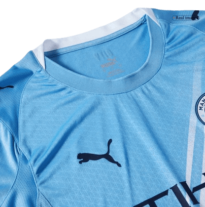 RODRIGO 16 MANCHESTER CITY HOME SOCCER JERSEY 2025/26 - PLAYER VERSION