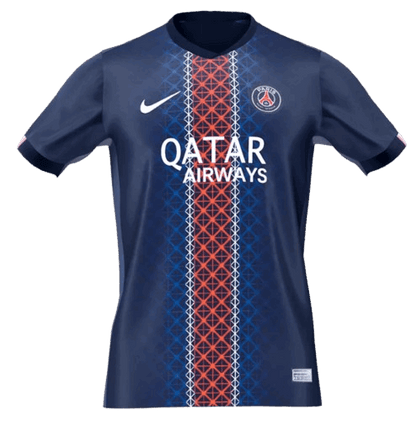 PSG HOME SOCCER JERSEY 2025/26 fan version