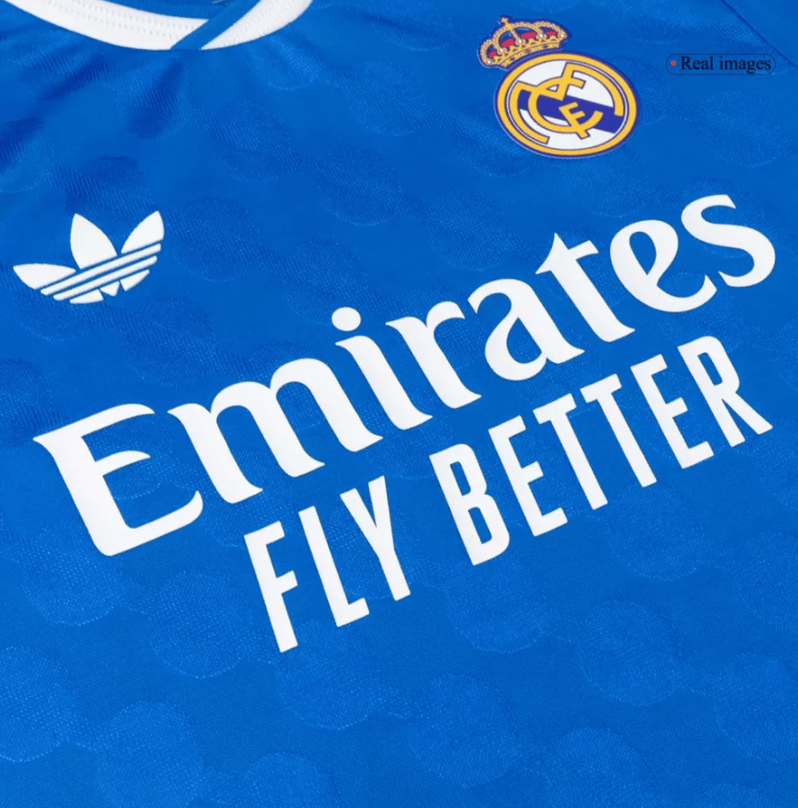 REAL MADRID THIRD AWAY SOCCER JERSEY 2025/26 - Player Version - Vantyjersey