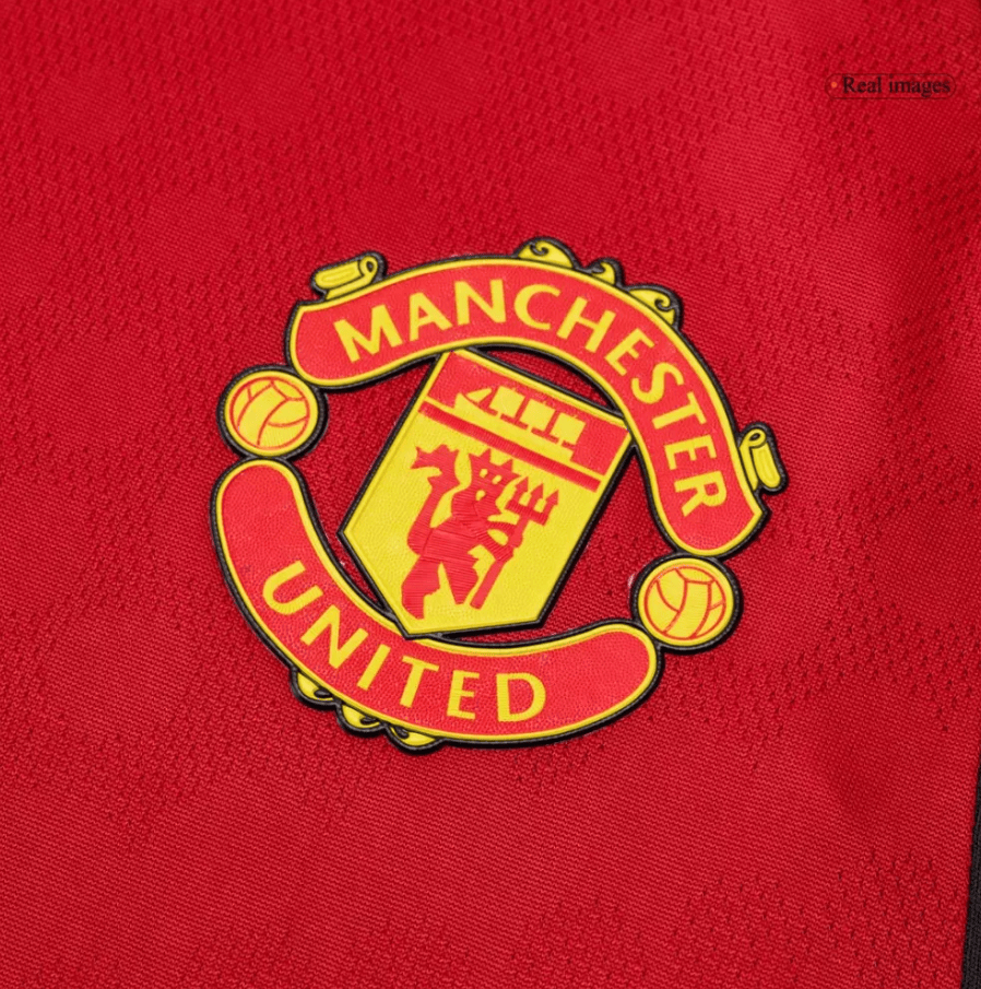 MANCHESTER UNITED HOME SOCCER JERSEY AUTHENTIC 2025/26 - Vantyjersey