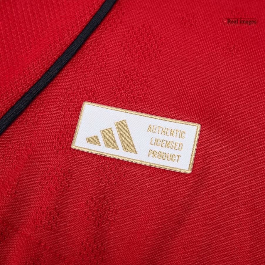MANCHESTER UNITED HOME SOCCER JERSEY AUTHENTIC 2025/26 - Vantyjersey