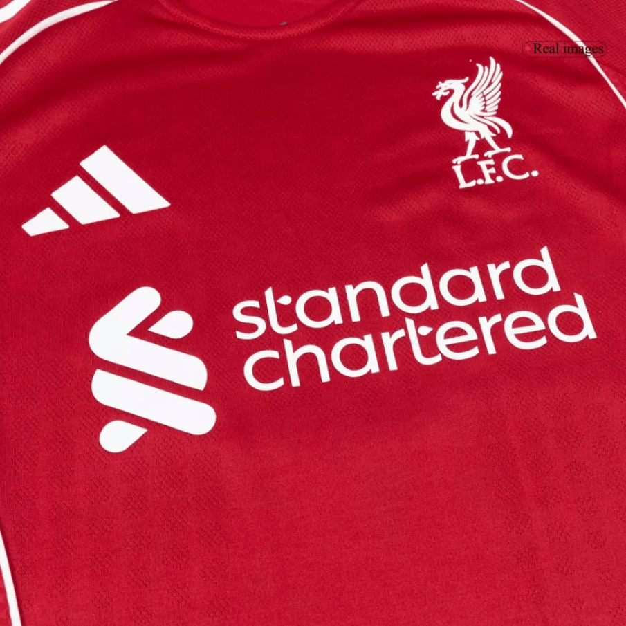 LIVERPOOL HOME JERSEY 2025/26 Player Version - Vantyjersey
