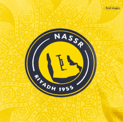 AL NASSR HOME SOCCER JERSEY 2025/26 - RONALDO #7 - Fan Version