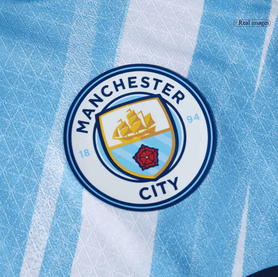 RODRIGO 16 MANCHESTER CITY HOME SOCCER JERSEY 2025/26 - PLAYER VERSION