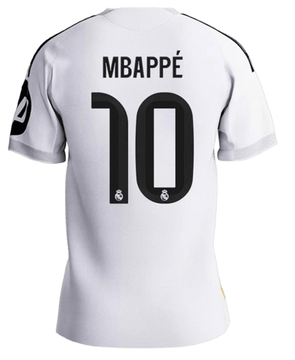 REAL MADRID MBAPPÉ #10 MATCH JERSEY SOCCER MATCH 2025/26 - Vantyjersey
