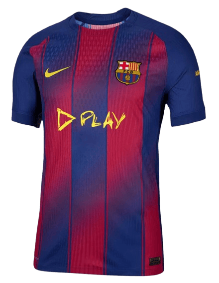 BARCELONA 2025/26 X ED SHEERAN HOME JERSEY Player Version - Vantyjersey