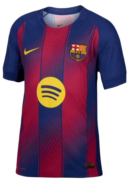 BARCELONA LAMINE YAMAL #10 HOME SOCCER JERSEY AUTHENTIC 2025/26 - KOPA TROPHY EDITION - Vantyjersey