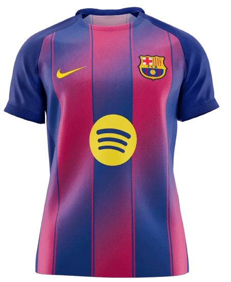 BARCELONA HOME JERSEY 2025/26 Fan Version - Vantyjersey