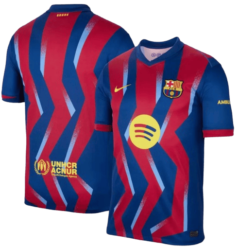 BARCELONA FOURTH AWAY SOCCER FAN JERSEY 2025/26 - Vantyjersey