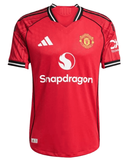 MANCHESTER UNITED HOME SOCCER JERSEY AUTHENTIC 2025/26 - Vantyjersey