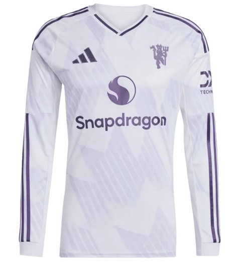 MANCHESTER UNITED AWAY SOCCER LONG SLEEVES JERSEY 2025/26 Fan Version - Vantyjersey