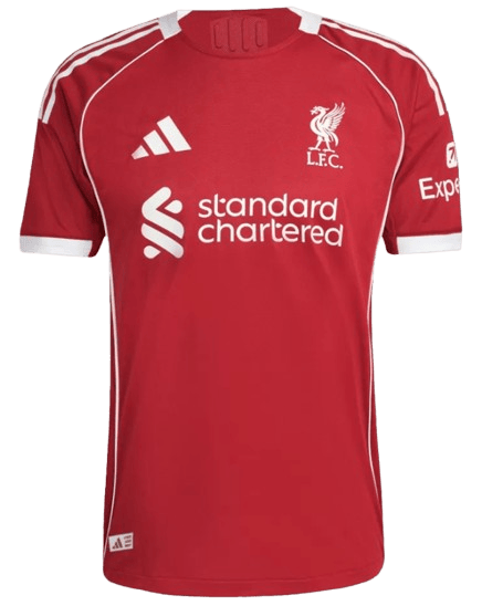 LIVERPOOL HOME JERSEY 2025/26 Player Version - Vantyjersey