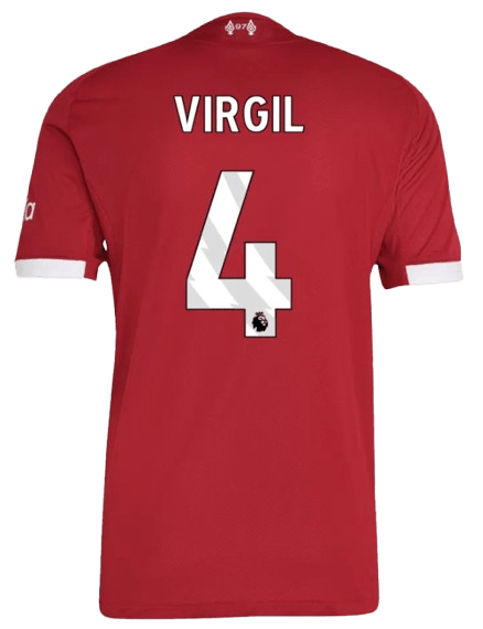 LIVERPOOL VIRGIL 4 HOME SOCCER JERSEY AUTHENTIC 2025/26 - Vantyjersey