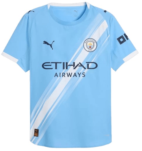 RODRIGO 16 MANCHESTER CITY HOME SOCCER JERSEY 2025/26 - PLAYER VERSION