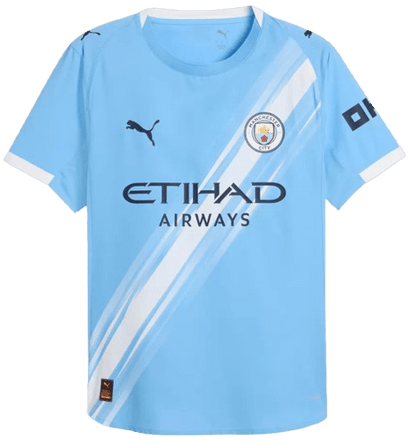 RODRIGO 16 MANCHESTER CITY HOME SOCCER JERSEY 2025/26 - PLAYER VERSION