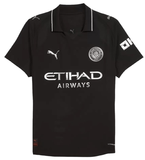 MANCHESTER CITY AWAY SOCCER JERSEY AUTHENTIC 2025/26