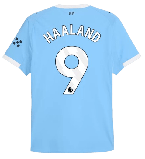 MAN CITY HAALAND 9 HOME SOCCER JERSEY 25/26 - player version