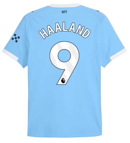 MAN CITY HAALAND 9 HOME SOCCER JERSEY 25/26 - player version