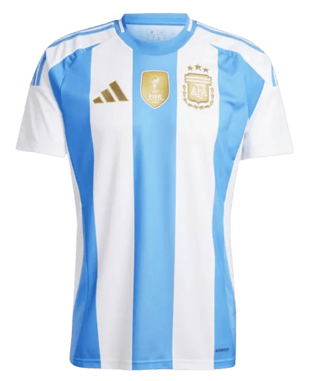 Argentina Home Soccer Jersey- 2022 Champion Badge