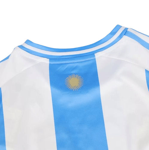 Argentina Home Soccer Jersey- 2022 Champion Badge
