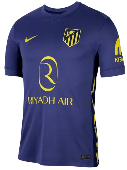 ATLETICO MADRID AWAY SOCCER JERSEY 2025/26 FAN VERSION