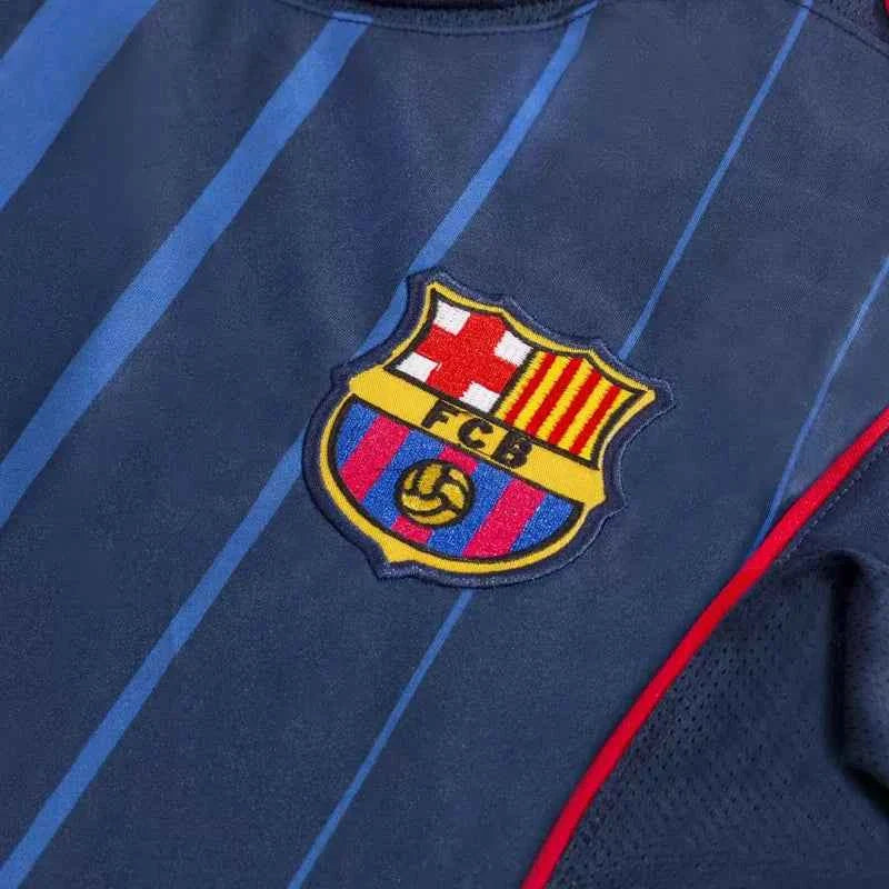 Barcelona Retro 2004/05 RONALDINHO 10 Away Soccer Jersey