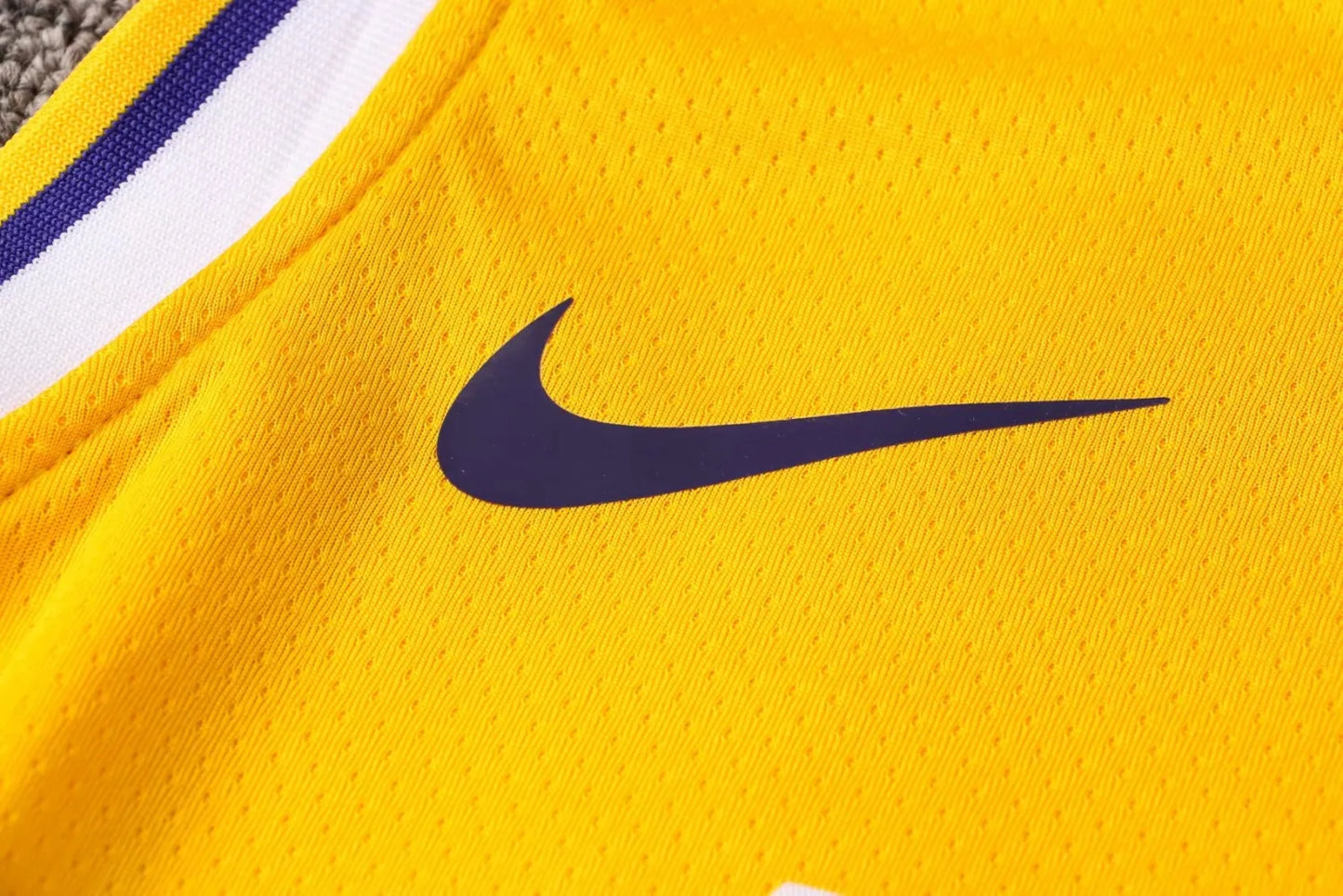 NBA Laker yellow Kobe Bryant No.24