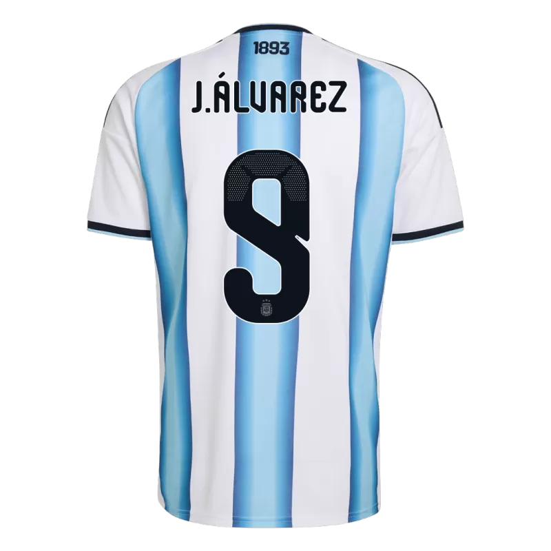 Argentina world cup 2026 J.ÁLVAREZ 9 Home Soccer Jersey - fan version